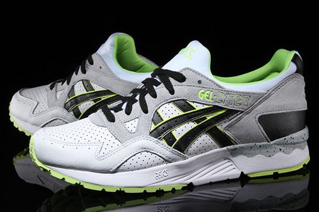 Asics Gel Lyte V Grey Neon