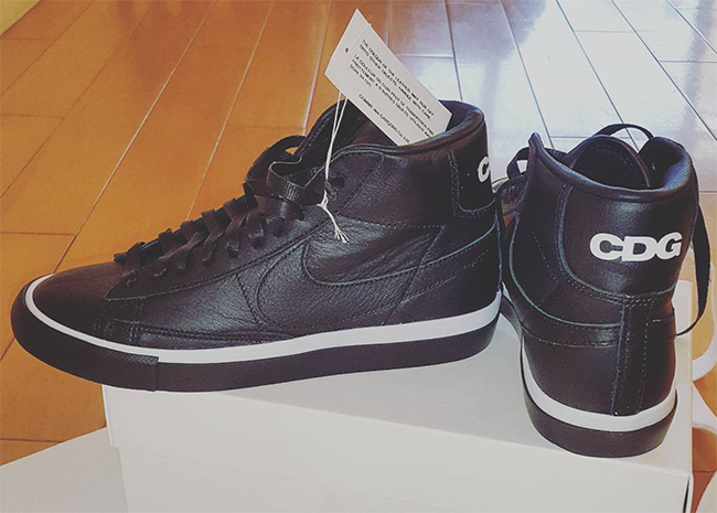 Comme des Garcons x Nike Blazer ‘Black’