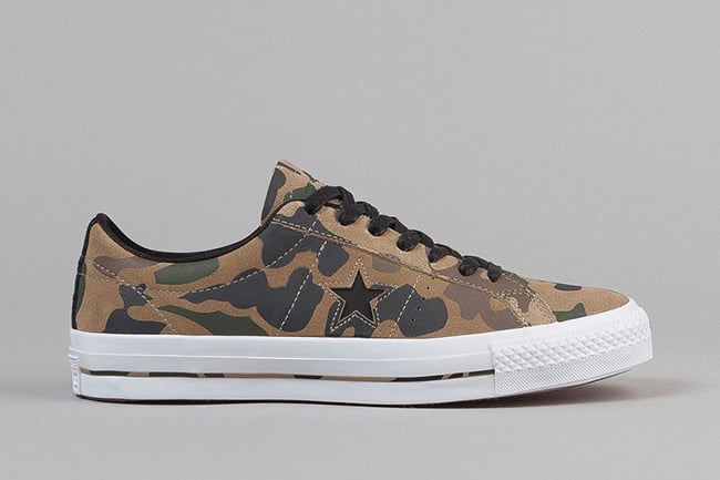 Converse One Star Pro OX Camo