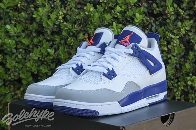 Deep Royal Blue Air Jordan 4 Girls