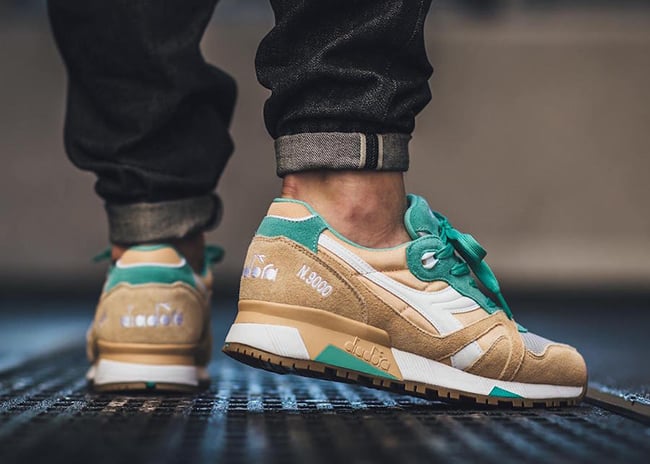 Diadora N9000 NYL Golden Straw