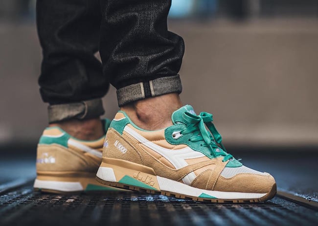 Diadora N9000 NYL Golden Straw