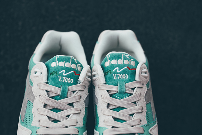 Diadora V7000 Cyan Blue