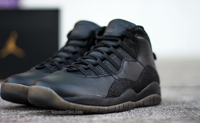 Drake OVO Air Jordan 10 Black