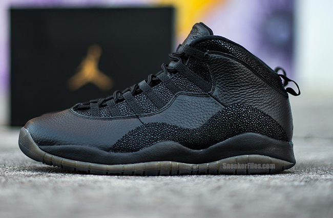 Drake OVO Air Jordan 10 Black