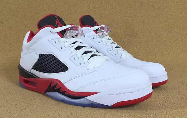 Fire Red Air Jordan 5 Low March 2016