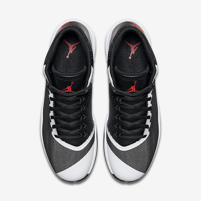 Jordan Super Fly 4 PO Black White Infrared Red