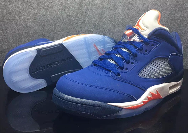 Knicks Air Jordan 5 Low March 2016