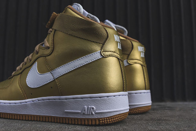 all gold air force 1
