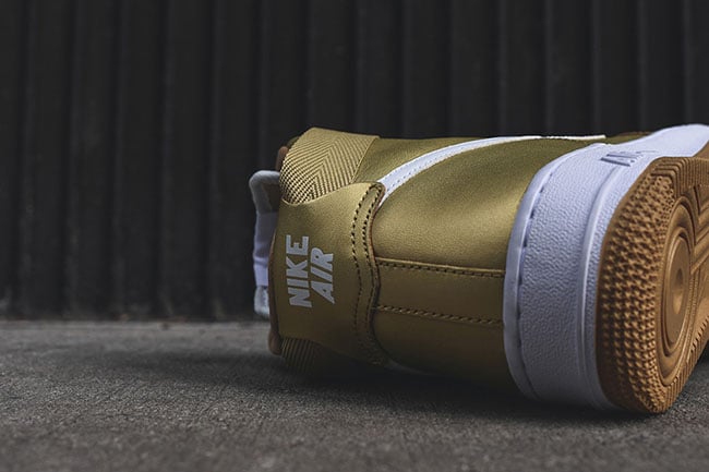 Metallic Gold Nike Air Force 1 High