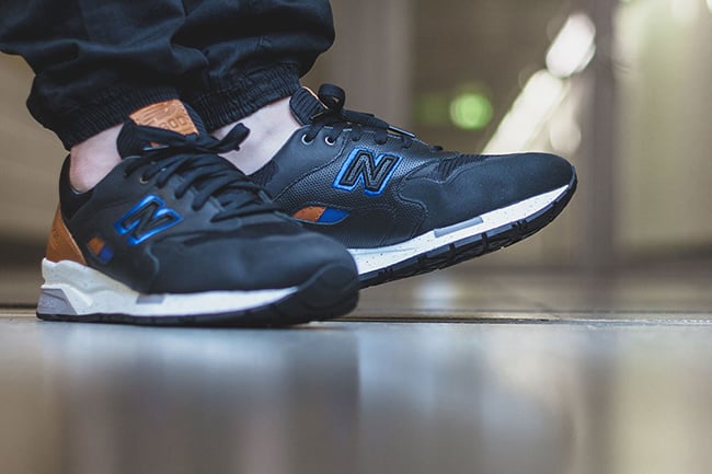 New Balance CM1600BT Black Tan Blue