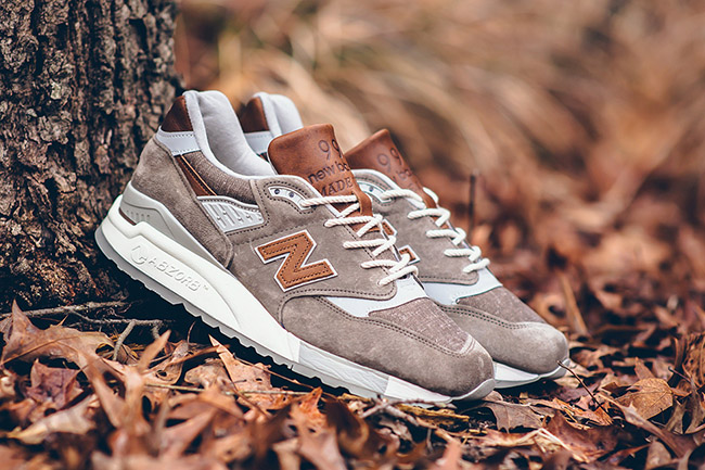 New balance ☆ made in USA M998DBOA ダークグレー×ブラウン www