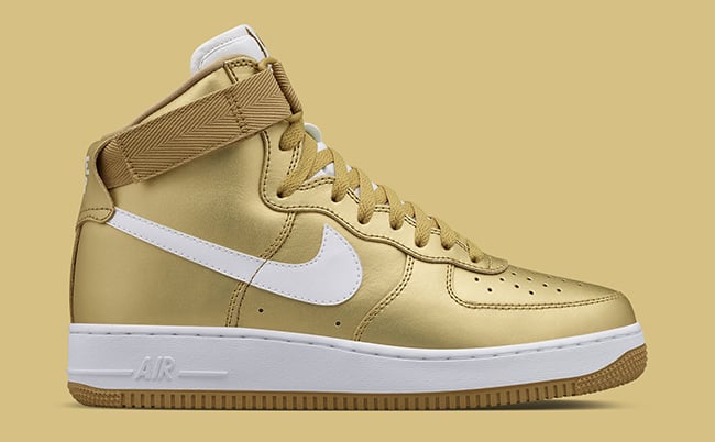 Nike Air Force 1 High Metallic Gold