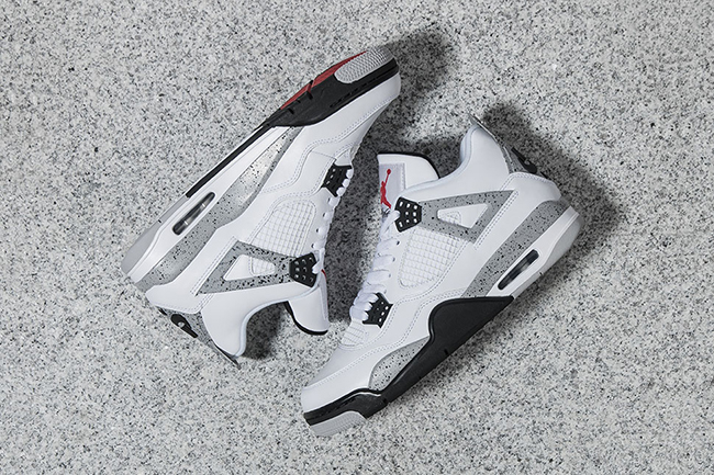 Nike Air Jordan 4 White Cement Retro