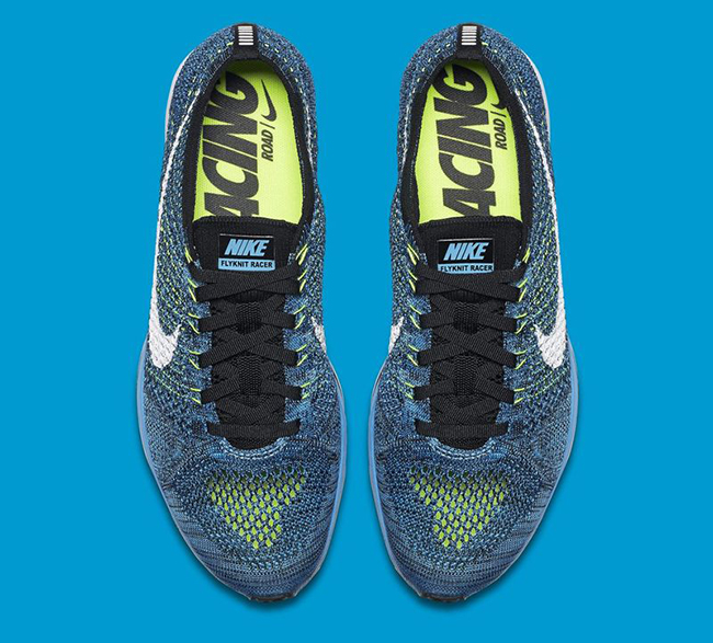 Nike Flyknit Racer Blue Glow