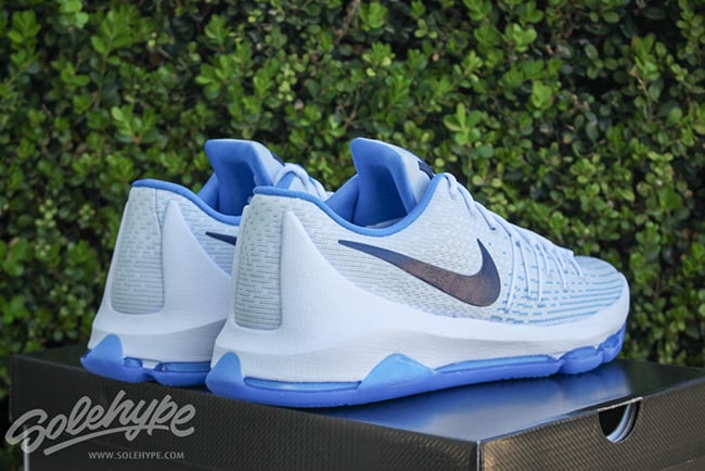 Nike KD 8 Home White Blue Yellow