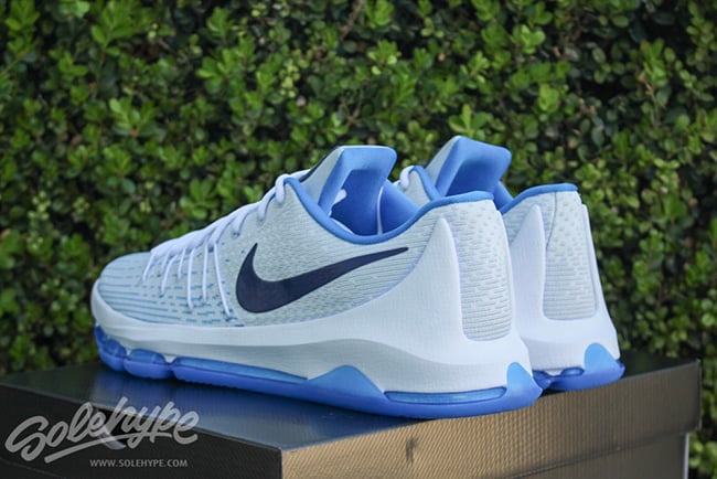 Nike KD 8 Home White Blue Yellow