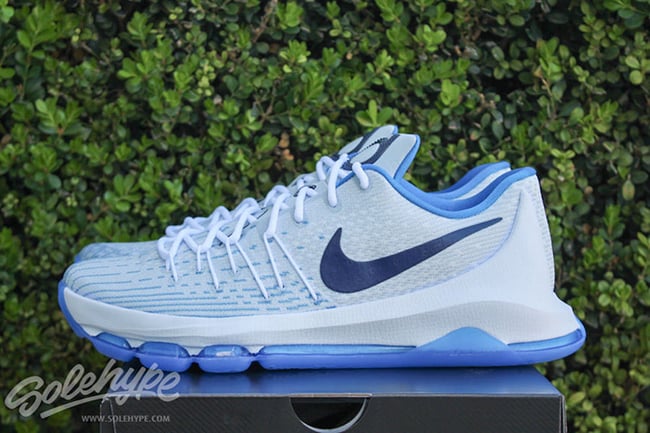 Nike KD 8 Home White Blue Yellow