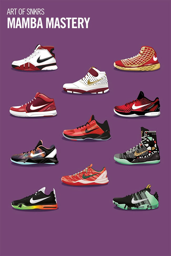 all mamba shoes