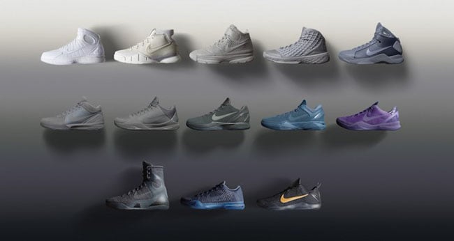 nike kobe shoe collection