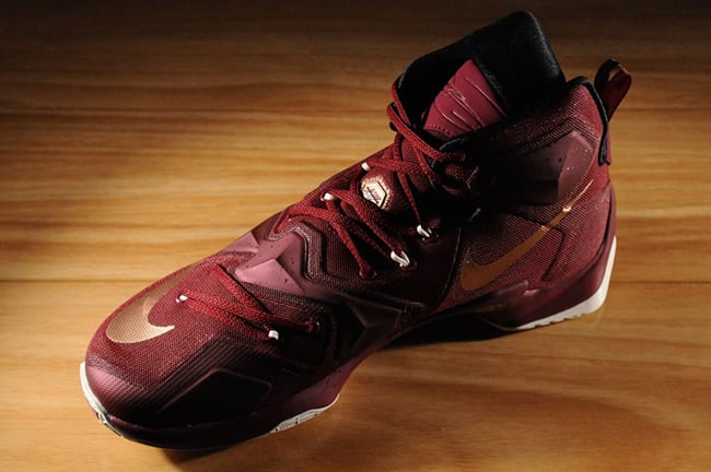 Nike LeBron 13 Bronze Wine