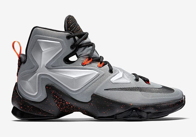 Nike LeBron 13 Lava Silver Energy