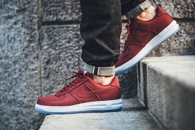 nike air force lunar red