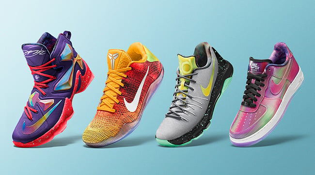 NikeID All Star 2016 Sneaker Lineup