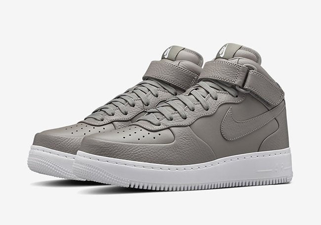 NikeLab Air Force 1 Mid Light Charcoal