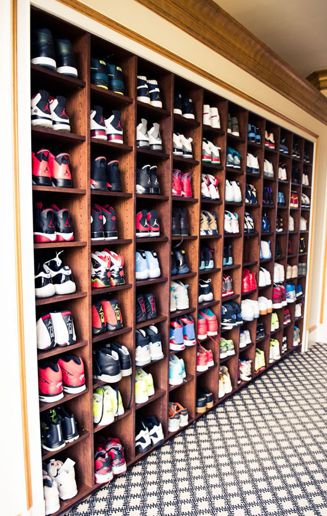 Rick Ross Sneaker Closet