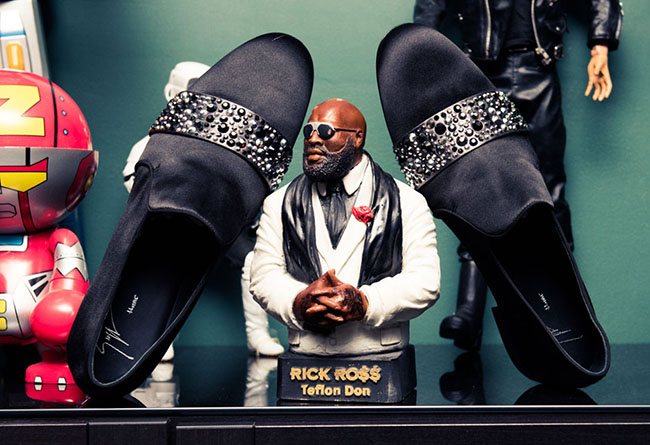 Rick Ross Sneaker Closet