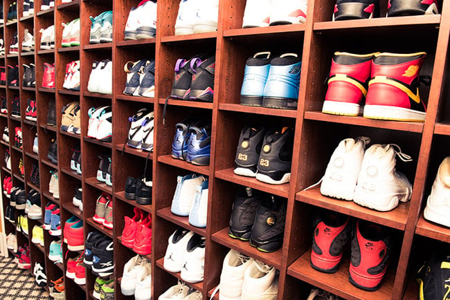 Rick Ross Sneaker Closet