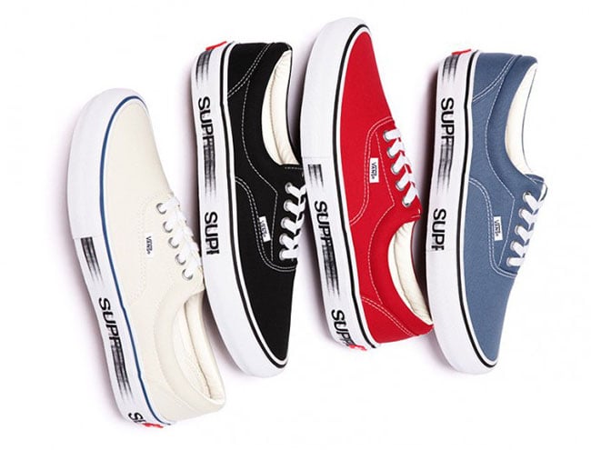 Supreme x Vans ‘Motion Blur’ Release Date