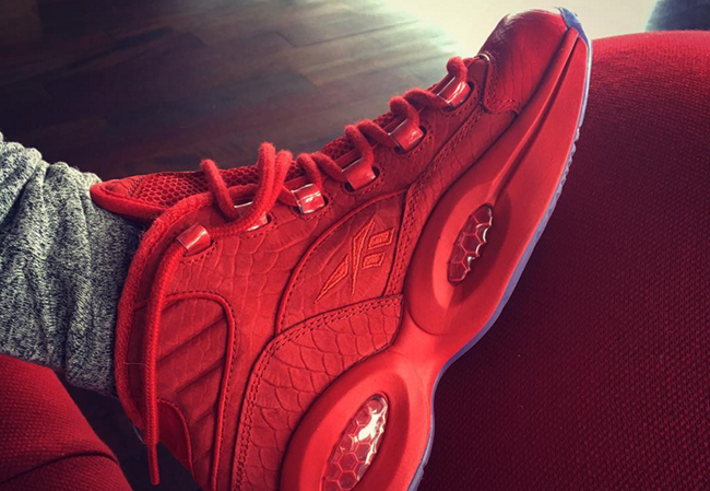 Teyana Taylor Reebok Question Red