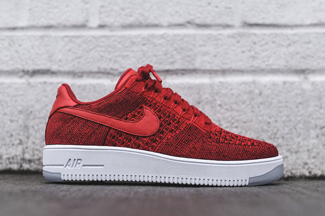 University Red Nike Air Force 1 Ultra Flyknit
