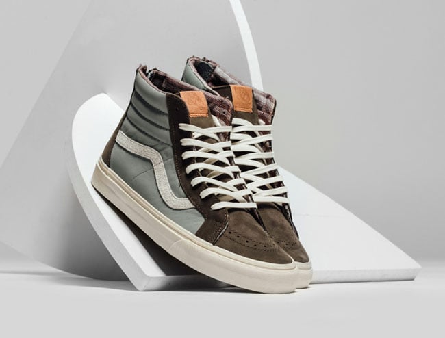 Vans Leather SK8 Hi Zip Pack