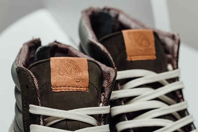 Vans Leather SK8 Hi Zip Pack