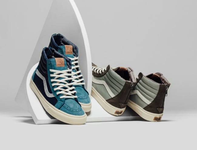 Vans Leather SK8 Hi Zip Pack