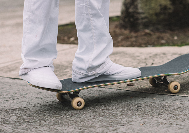 adidas matchcourt slip on toe cap