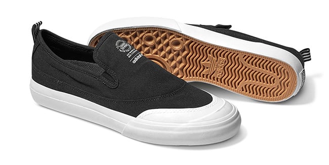 adidas matchcourt slip on toe cap