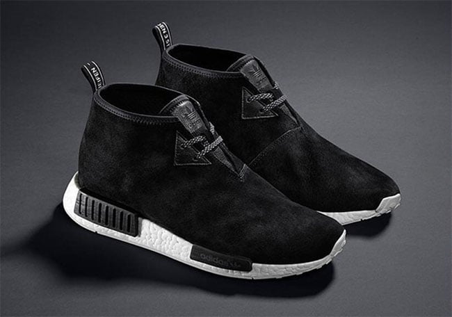 adidas NMD Chukka Black Suede