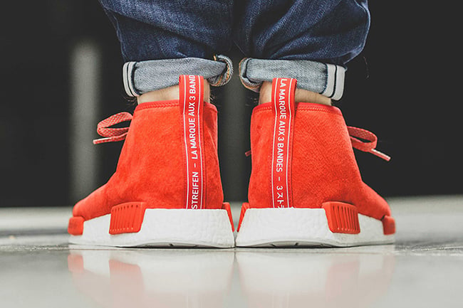 adidas NMD Chukka Boost Red Suede
