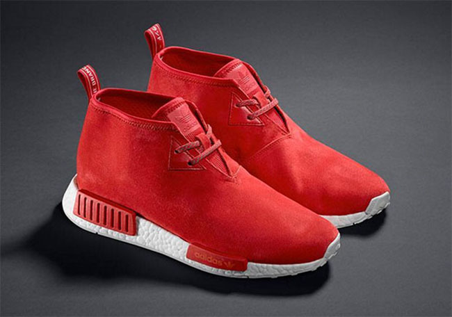 adidas NMD Chukka Red Suede