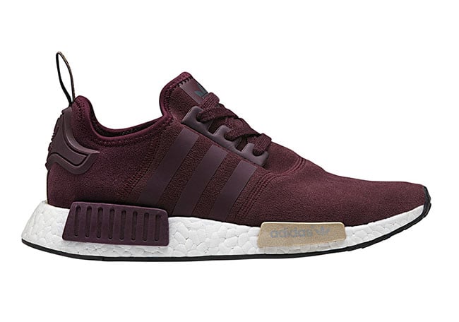 adidas nmd runner burgundy