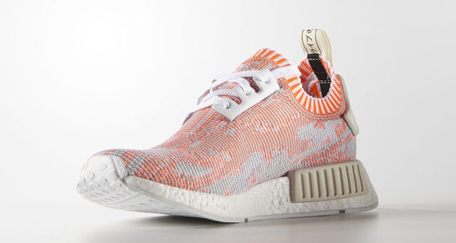 adidas NMD White Red Orange Camo