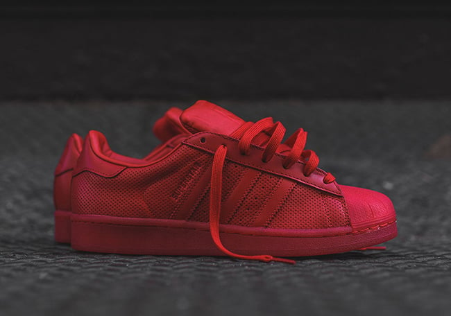 adidas Superstar Scarlet Red