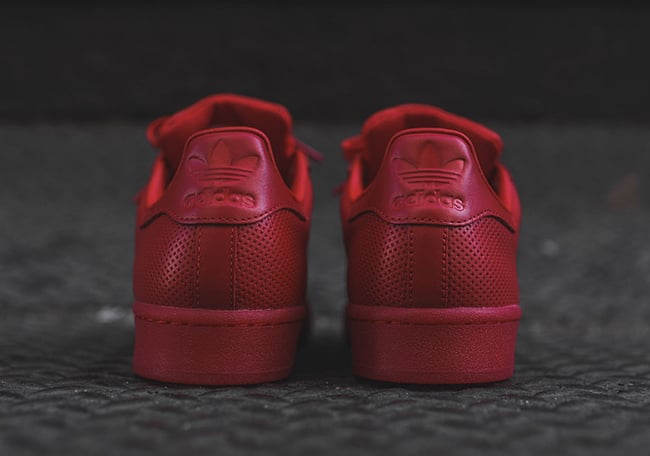 adidas superstar scarlet red