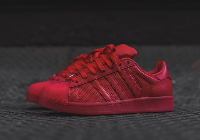 adidas Superstar Scarlet Red