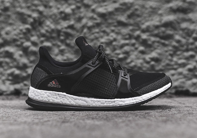 adidas WMNS Pure Boost X Black Pink White