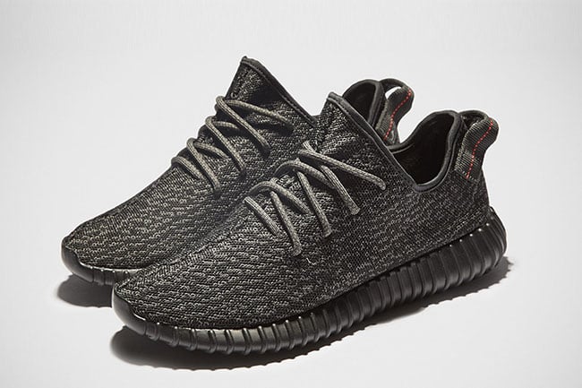 The adidas Yeezy 350 Boost ‘Pirate Black’ and ‘Moonrock’ are Restocking
